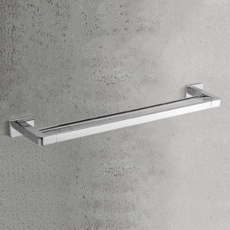 Towel Bar Double Towel Bar, 21 Inch, Chrome Nameeks NCB106